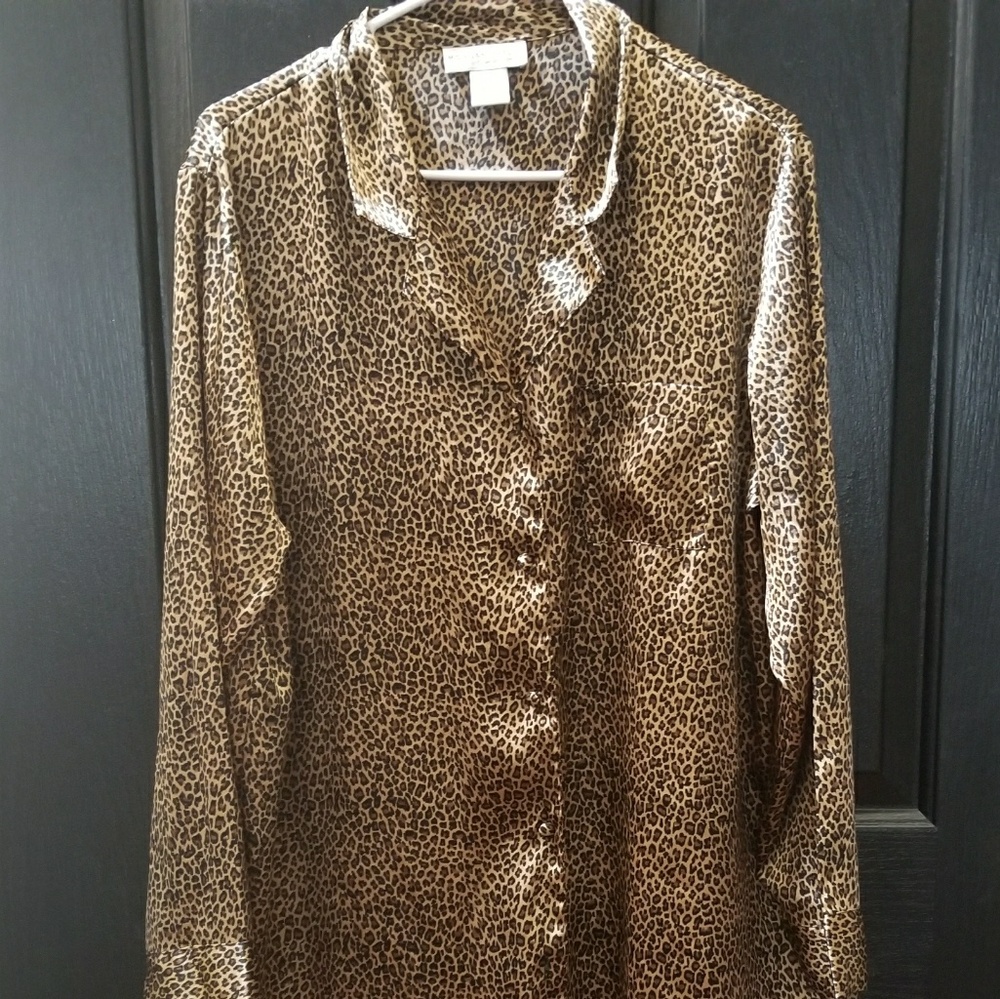 Morgan Taylor intimates silky night gown L